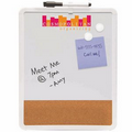 Magnetic Dry Erase & Cork Board